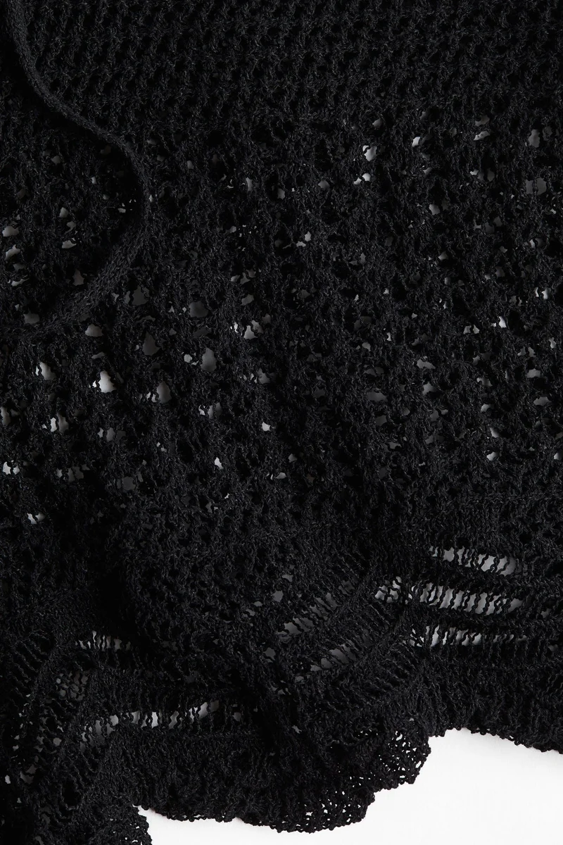 اتش اند ام شورت بنمط كروشيه