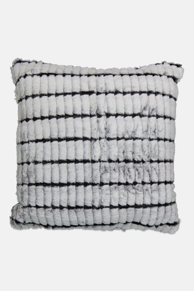 VCNY Home Textured Decorative Pillow 50 X 50 CM, Light Grey  - Image 2