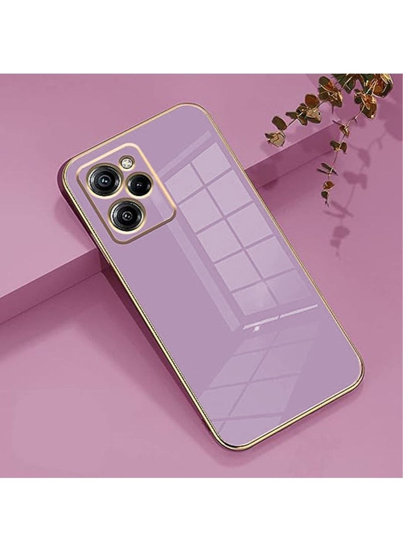 Generic - Compatible with Xiaomi Poco X5 Pro Case Silicone with Camera Protection, Poco X5 Pro Phone Case Shockproof for Women Men Anti-Scratch Ultra Thin Plating Electroplate Soft Case - Image 1