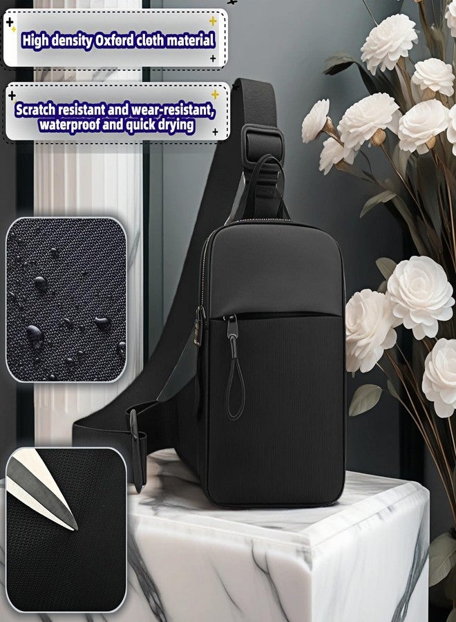 BUBBLE-FLY Lightweight Water-Resistant Crossbody Bag, Multi-Pocket Organizer for Phone, Keys, Essentials - Unisex Mini Sling Pack for Hiking, Commute, Cycling - Image 3
