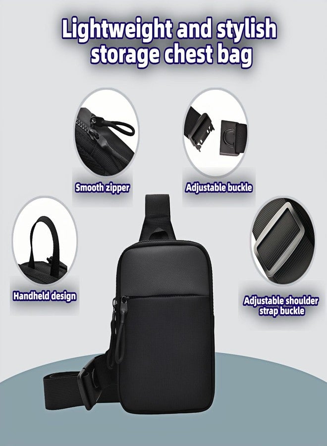 BUBBLE-FLY Lightweight Water-Resistant Crossbody Bag, Multi-Pocket Organizer for Phone, Keys, Essentials - Unisex Mini Sling Pack for Hiking, Commute, Cycling - Image 4