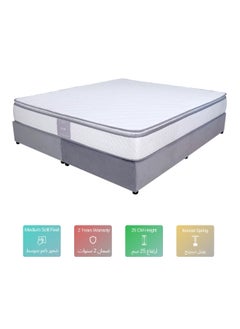 Bed and Mattress Zone Sleep Pillow Top Spring Mattress 200x160x25 cm Queen Size , Thickness 25 cm  - Image 2