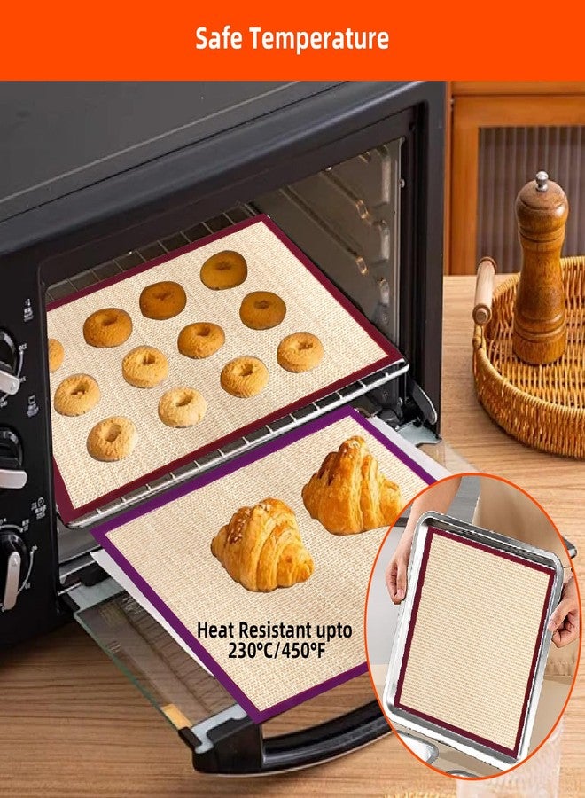 Fovege Air Fryer Liners Reusable For Emeril Lagasse French door 360 Air Fryer, Silicone Baking Mat Accessories Compatible With Emeril 26 QT Dual-Zone Airfryer Oven - Image 3