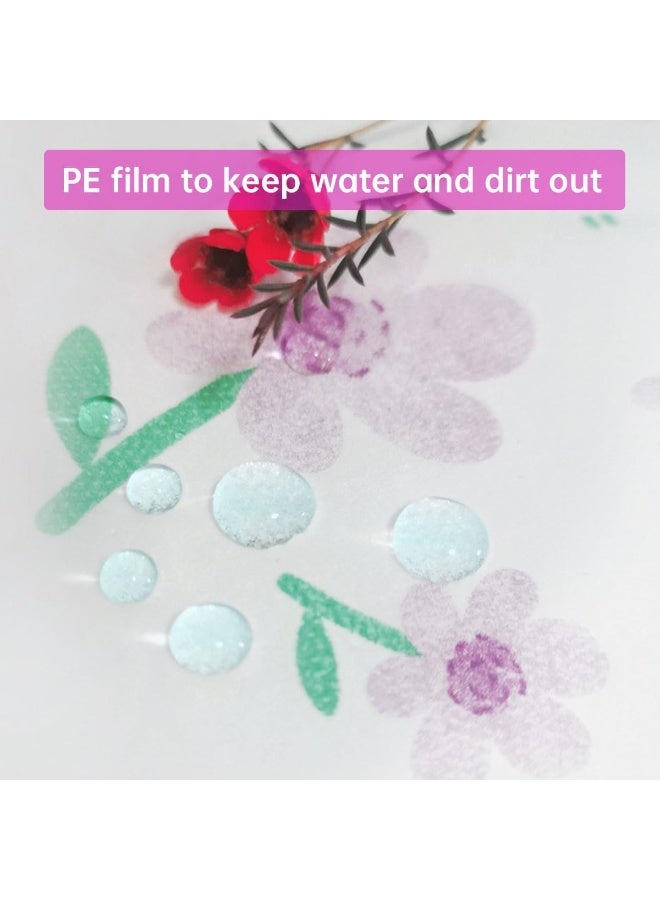 ECVV Disposable Toilet Seat Covers 20 Pack - Extra Large 16.5"x23.6", 2-Layer Waterproof Protection for Travel and Public Restrooms - Image 3