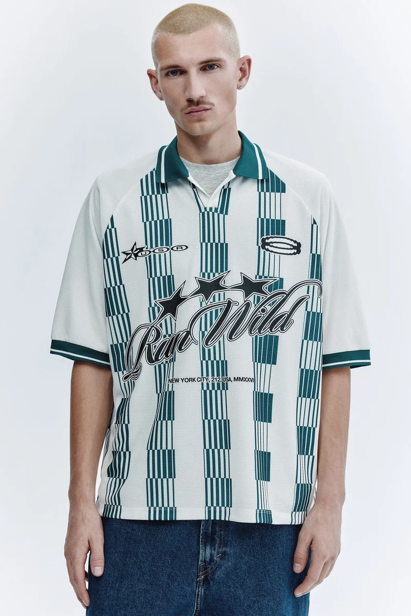 H&M Loose Fit Football shirt