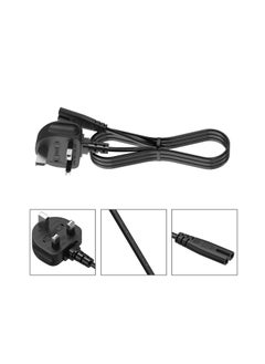 Terabyte 2 Prong AC Power Cord Cable for Samsung LG TCL Sony TV Compatible HP Printer PS3 PS4 PS5 UK AC Wall Plug  - Image 3