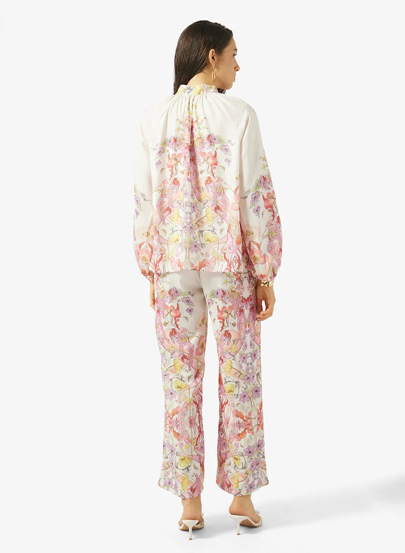 Soleira Printed Shirt & Pant Set