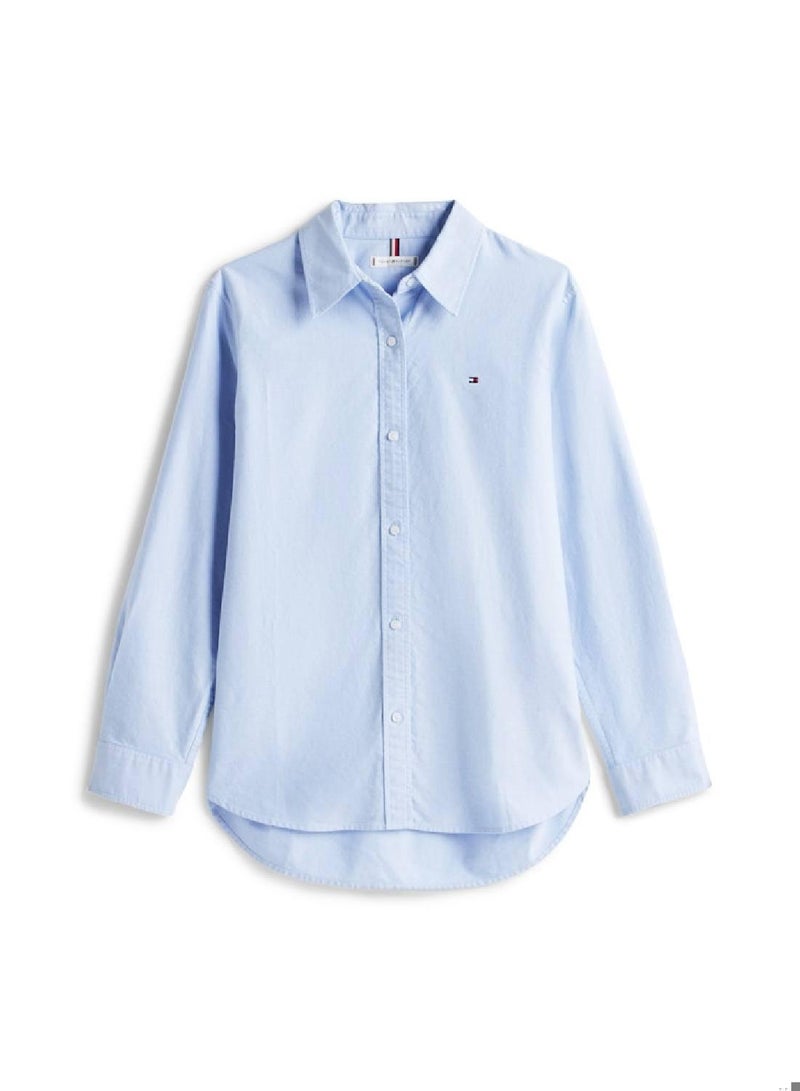 TOMMY HILFIGER Relaxed Fit Oxford Shirt - Image 4