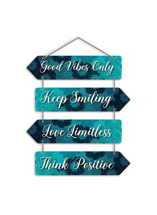 آرتفيب تعليقة حائط عليها اقتباسات تحفيزية من Artvibes للديكور المنزلي | المكتب | الهدايا | غرفة النوم | عناصر ديكور الحائط لغرفة المعيشة | تعليق على الباب | ديكور حائط من مادة MDF | فن حائط خشبي حديث (WH_4406N) - Image 1