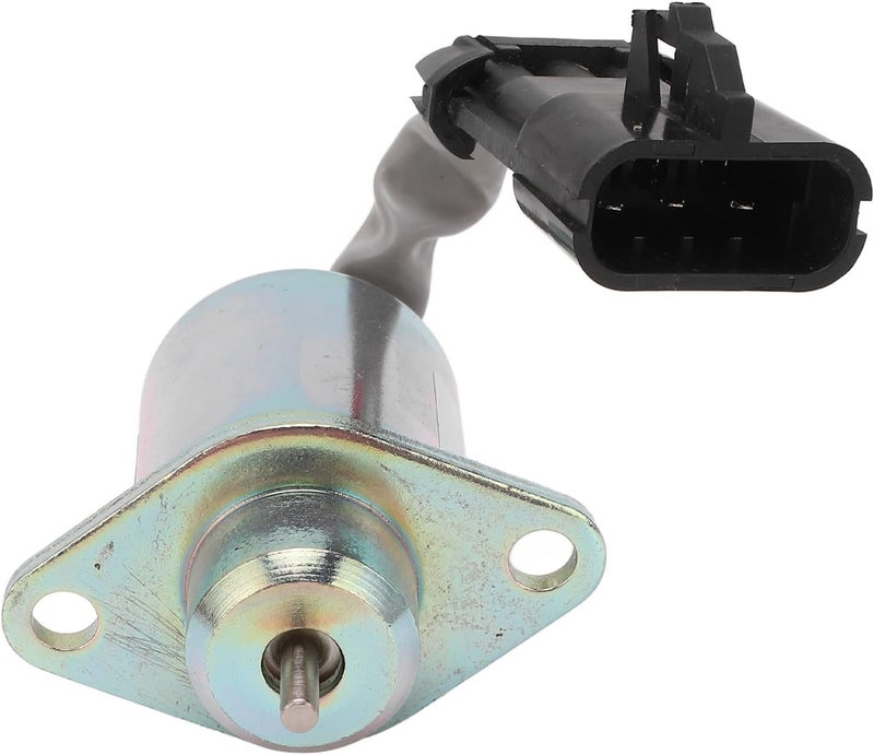 Shutdown Solenoid Valve 1503ES 12A5UC9S, Fuel Shut Off Stop Solenoid Valve for 12V, Compact Size with Aluminum Alloy and ABS Material, Accuracy - Image 3