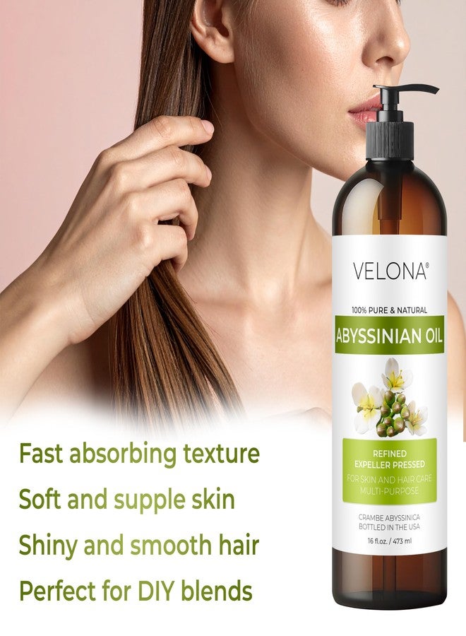 velona Abyssinian Oil 8 Fl Oz | 100% Pure and Natural Carrier Oil | Hair, Body Care | Use Today - Enjoy Results - Image 5