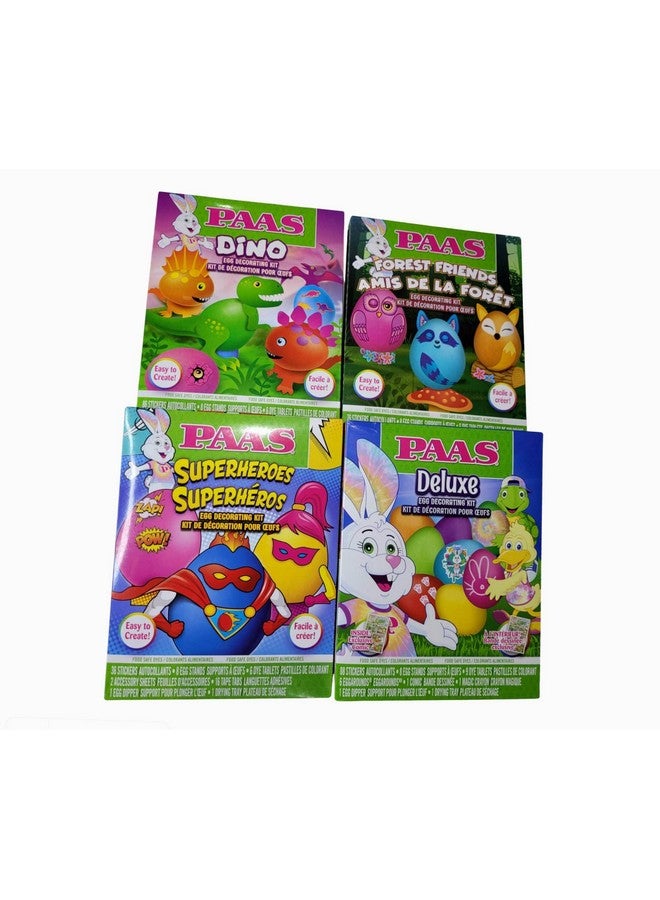 Paas Easter Egg Decorating Kit Variety Pack. Pack of 4. (Decorating Kits Will Vary) - Image 1