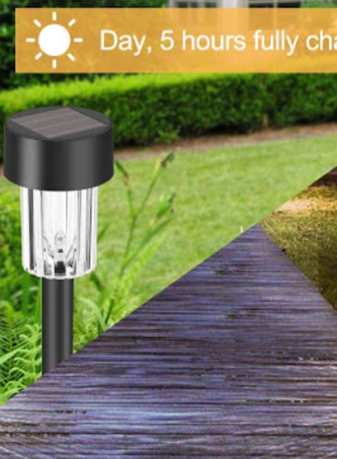 NIBEMINENT 12 Pack Outdoor Solar Path Light Multicolour 11 x 15cm - Image 2