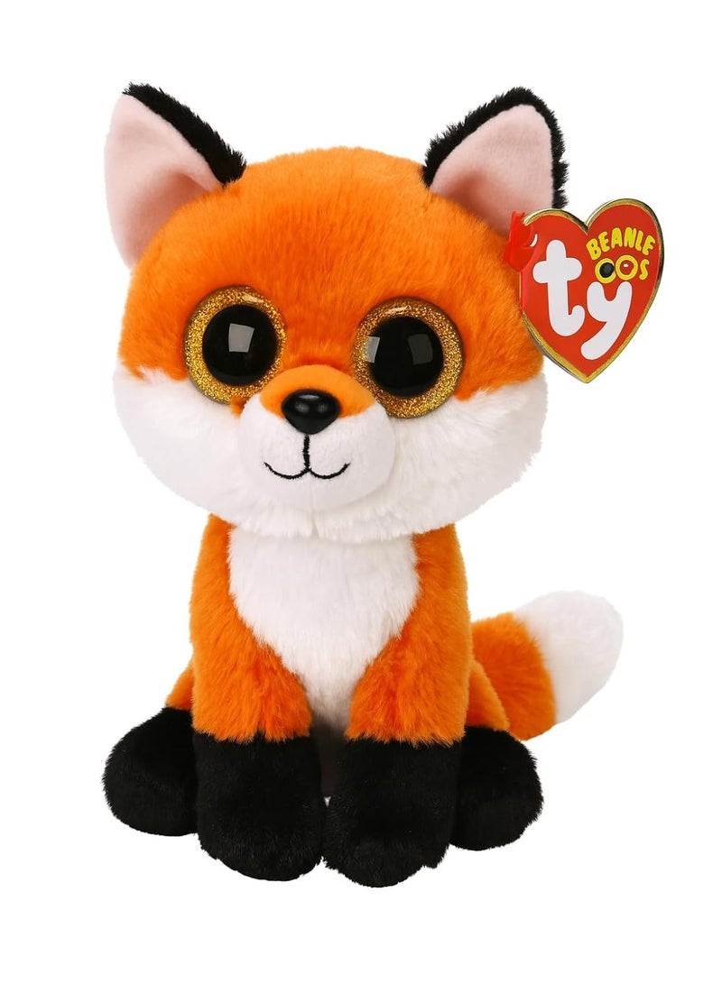 Ty Beanie Boos Meadow Fox Soft Toy 15cm | Plush Stuffed Animal | Kids Toy (TY36379)