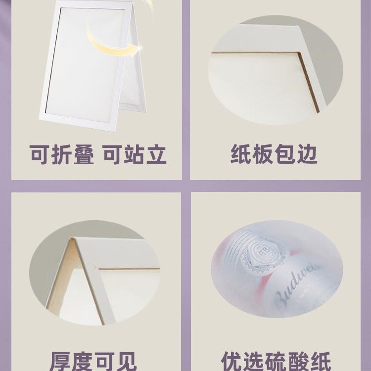 Soft Light Board Jewelry Pography Spotlight Reflective Screen Shooting Props Foldable Studio Soft Light Edition Sulfuric Acid Paper - Image 3