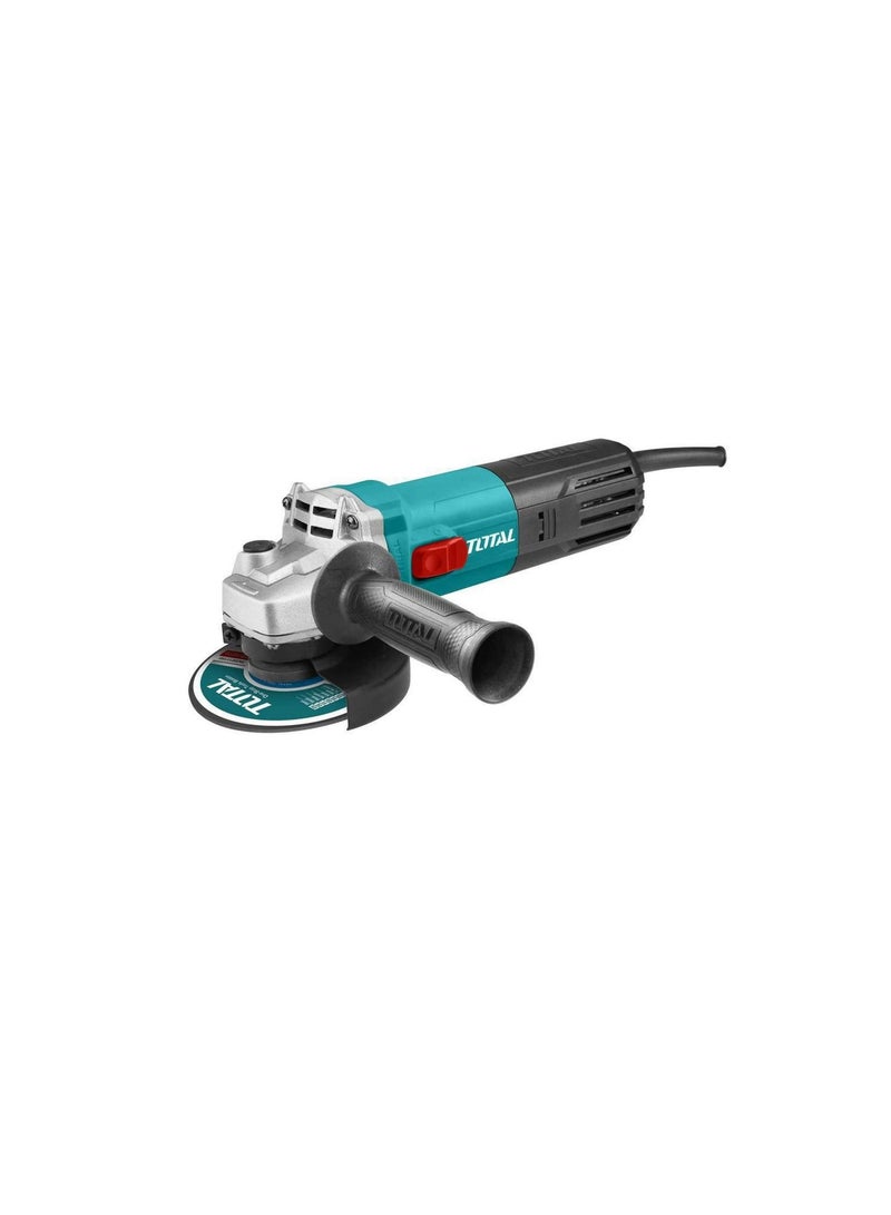 TOTAL TOOLS Angle Grinder 750W, 220-240V 115MM,12000 RPM Motor with Auxiliary Handle, Ideal for Carpenters, Builders, Electricians - Image 2