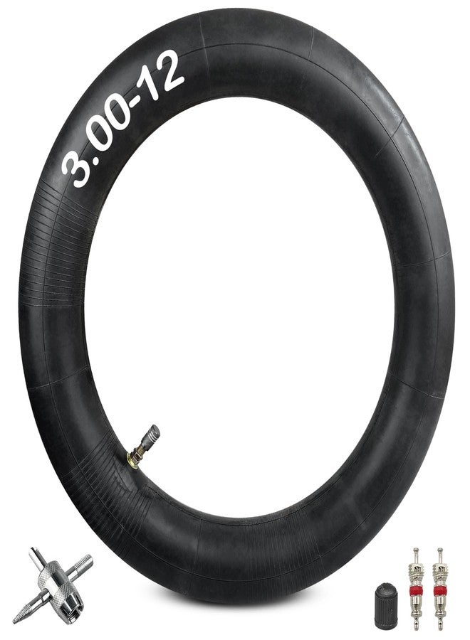 WNOOENG 2.75/3.00-12 (80/100-12) Dirt Bike Inner Tubes Replacement for 110cc 125cc Honda XR50 XR70 CRF110 KLX110 Suzuki DRZ110 PW80 TTR90 SSR Apollo RFZ TaoTao Off Road Pit Dirt Bike Parts (1 PCS) - Image 1