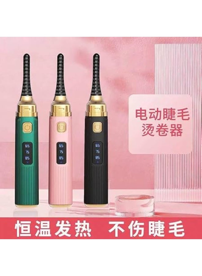 جهاز تجعيد رموش كهربائي بتسخين آمن لرفع وتكثيف الرموش بسرعة. - Image 1