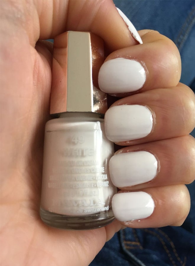 Mavala Nail Polish 49 White - Image 3