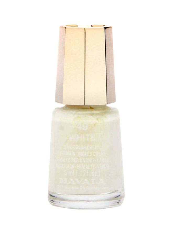 Mavala Nail Polish 49 White - Image 1