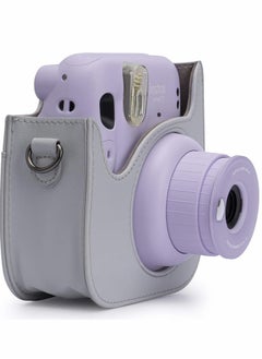 KASTWAVE Frankmate Protective Case for Fujifilm Instax Mini 11 Instant Camera - Premium Vegan Leather Bag Cover with Removable Adjustable Strap  - Image 4