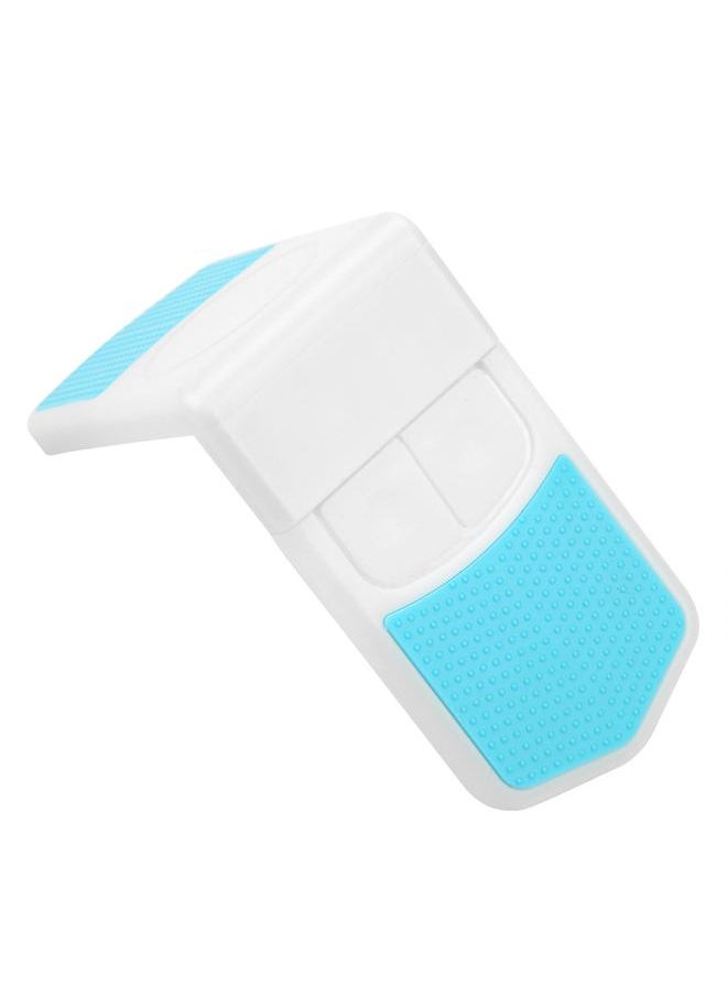 Thoraya 6Pcs Baby Plastic Adhesive Safety Lock Cabinet Box Cupboard Drawer Door Angle Shaped Locks  - Image 2
