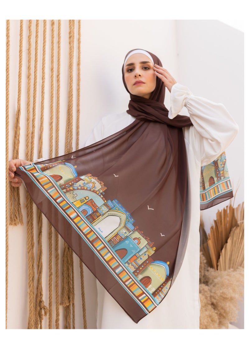 Orkaddi - Nubian houses scarf - Image 1
