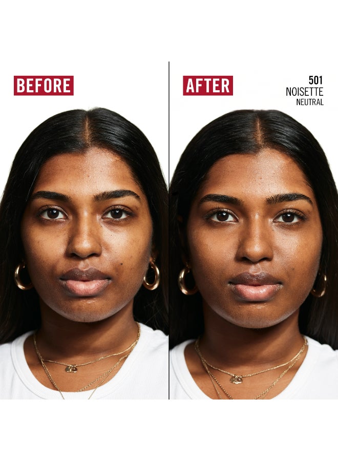 RIMMEL LONDON كند آند فري جلو إت أب مرطب تينت للبشرة - 501 - نوازيتيه، 30 مل - Image 5