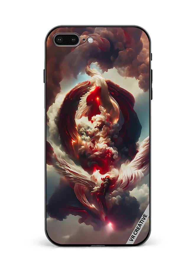 VR CREATIVE Protective Case Cover For Apple iPhone 7 Plus/8 Plus A New Angel Reborn Foundation Design Multicolour - Image 1