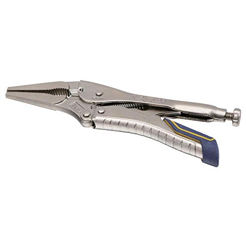 IRWIN VISE-GRIP Locking Pliers, Fast Release, Long Nose with Wire Cutter, 9-Inch (IRHT82582) - Image 4