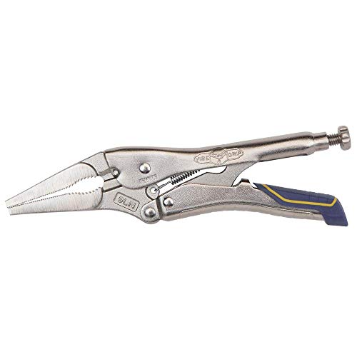 IRWIN VISE-GRIP Locking Pliers, Fast Release, Long Nose with Wire Cutter, 9-Inch (IRHT82582) - Image 3