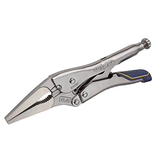 IRWIN VISE-GRIP Locking Pliers, Fast Release, Long Nose with Wire Cutter, 9-Inch (IRHT82582) - Image 2