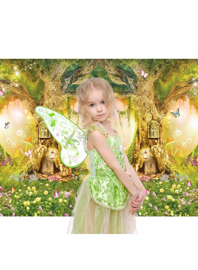 SeekPro خلفية حديقة الربيع المسحورة 8x6 قدم غابة الجنيات عالم الغابة خلفية زفاف حفلة استقبال المولود حفلة عيد الميلاد لافتة تزيين كعكة دمار الديكور استوديو بورتريه دعامة فوتوبوث SK6251D - Image 2