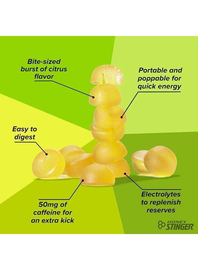 Honey Stinger Stingerita Lime Caffeinated Energy Chew | Gluten Free | With Caffeine | For Exercise, Running and Performance | Sports Nutrition for Home & Gym, Pre and Mid Workout | 12 Pack, 23.2 Ounce - Image 4