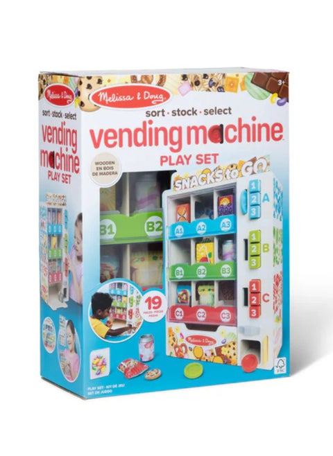 Melissa & Doug Sort, Stock, Select Wooden Vending Machine Play Set