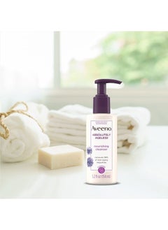 Aveeno Absolutely Ageless Nourishing Daily Facial Cleanser, Antioxidant-Rich Blackberry Extract, Non-Comedogenic Makeup-Removing Face Wash from Dermatologist-Recommended Brand, 5.2 fl. oz  - Image 5