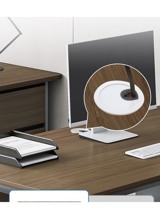 NKX - Multifunctional Computer Table And Office Desk With 3 Drawers 140 cm - Image 1