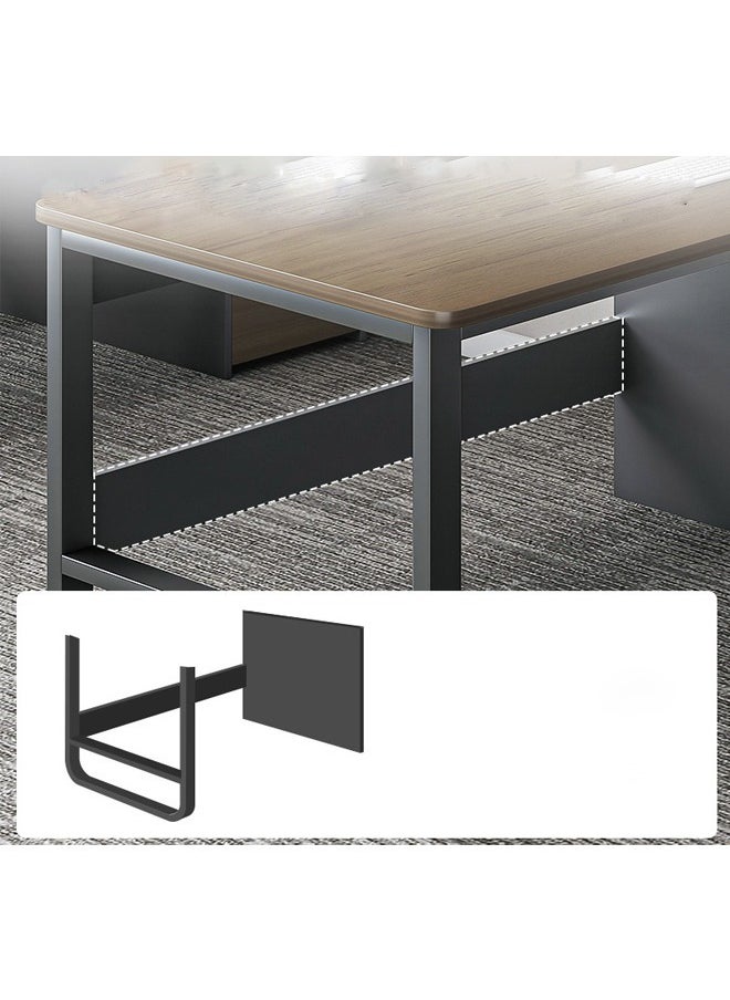 NKX - Multifunctional Computer Table And Office Desk With 3 Drawers 140 cm - Image 1