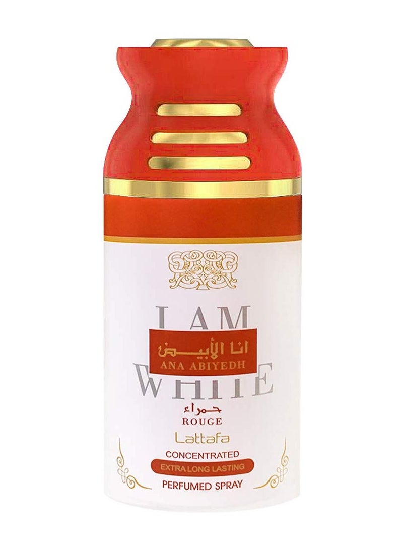 Lattafa I Am White Rouge Perfumed Spray From Lattafa  250 ml 