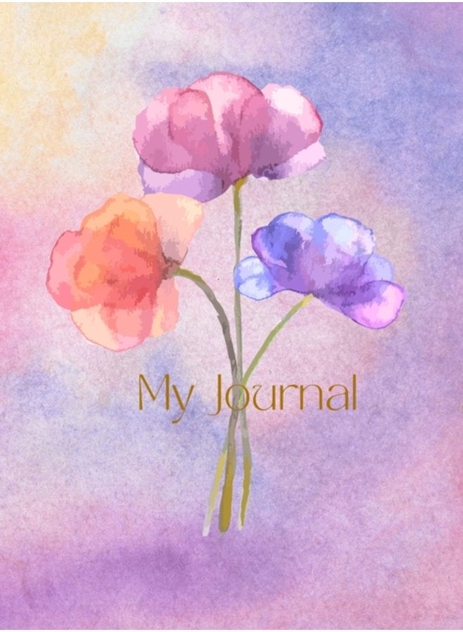 Daily Weekly Monthly Planner Pretty Pastel Colors Planner - Hardback