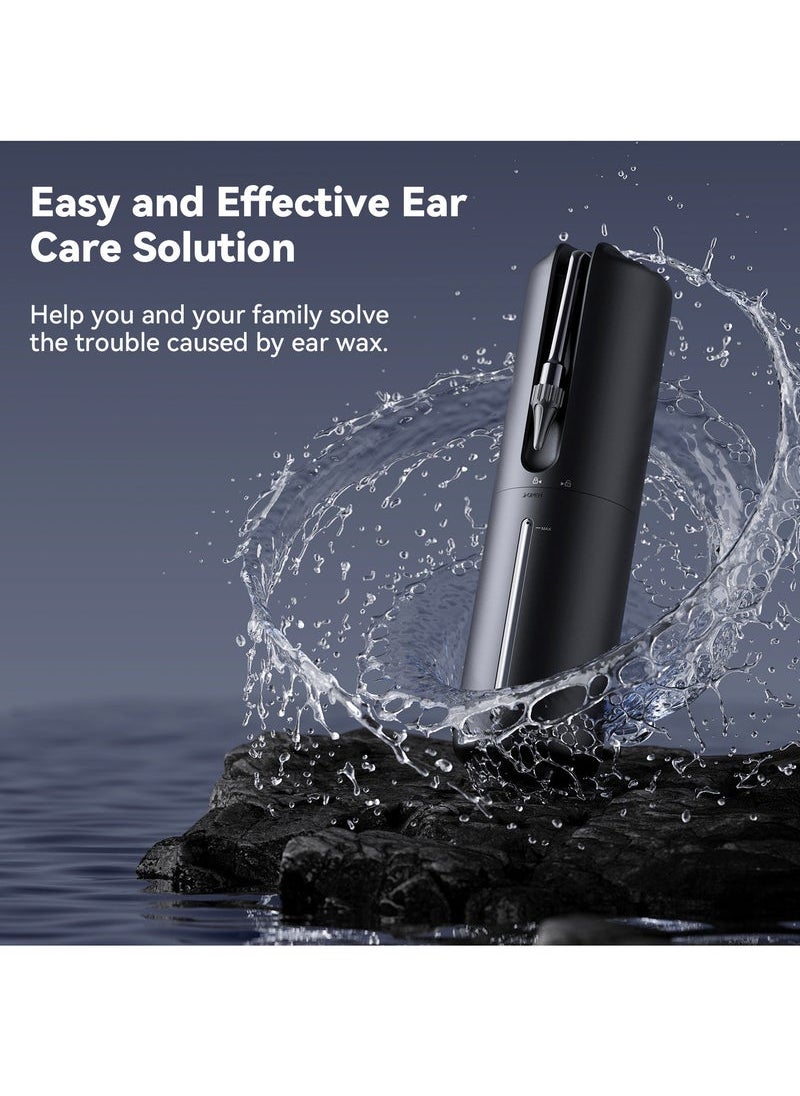 Generic Ear Wax Removal - Electric Ear Irrigation Flushing System - Water Powered Ear Cleaner with 4 Pressure Modes - Safe and Effective Ear Cleaning Tool - Water Resistant USB Rechargeable  - Image 5