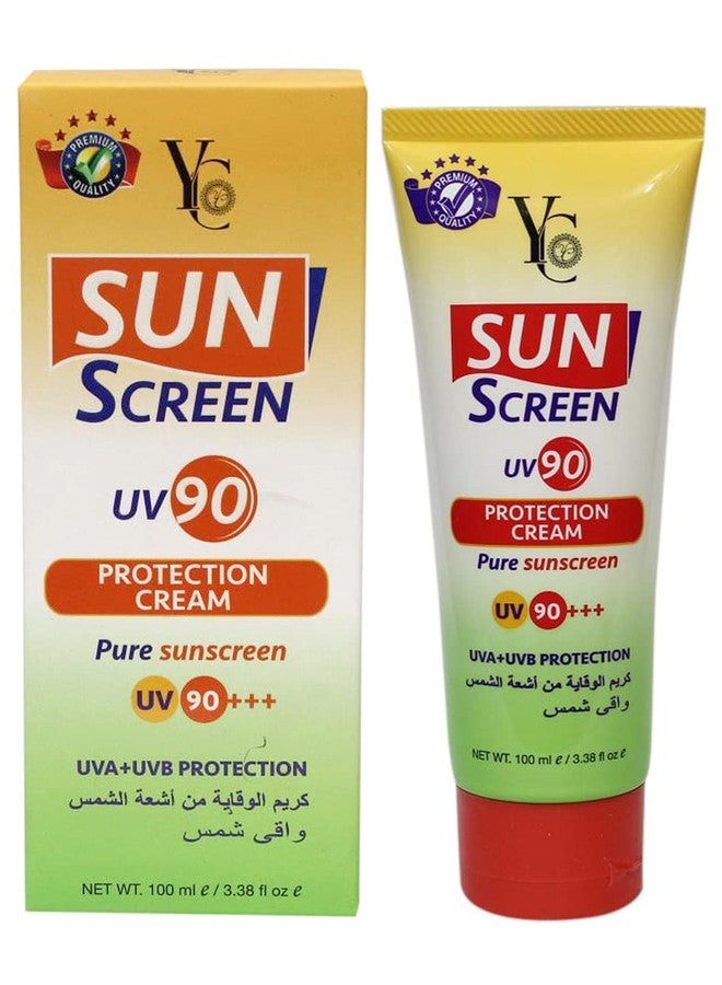YC Sunscreen Cream for Oily Skin UV Rays Protection Protects from Tan for Unisex YC534 - 100 ml (Pack of 1) - Image 2