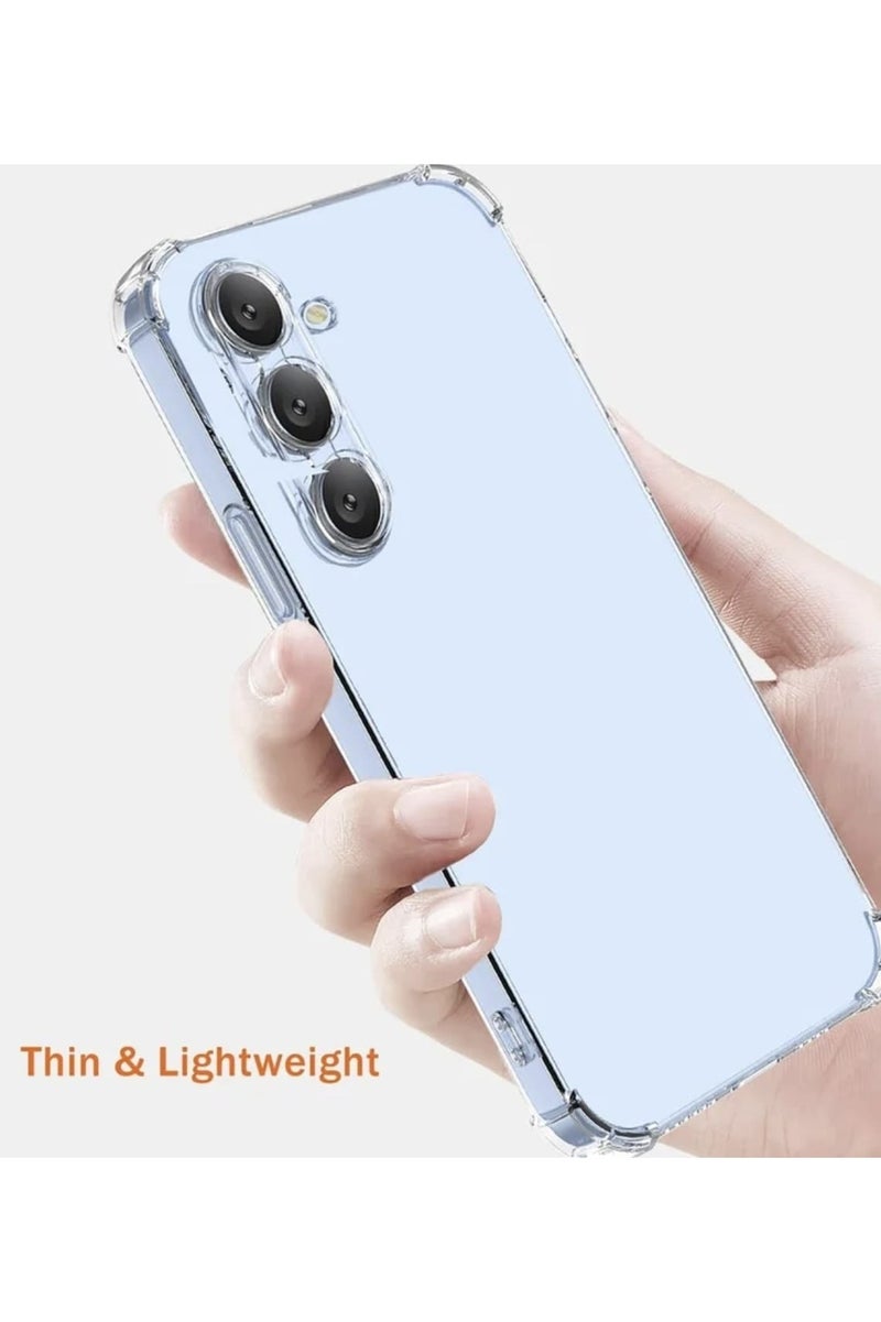 Samsung Galaxy A36 Case, Designed for Galaxy A36 Case, Slim Flexible TPU Airbag Bumper Shock Absorption Rubber Soft Silicone Case Cover Fit for Samsung Galaxy A36 (Clear) - Image 2