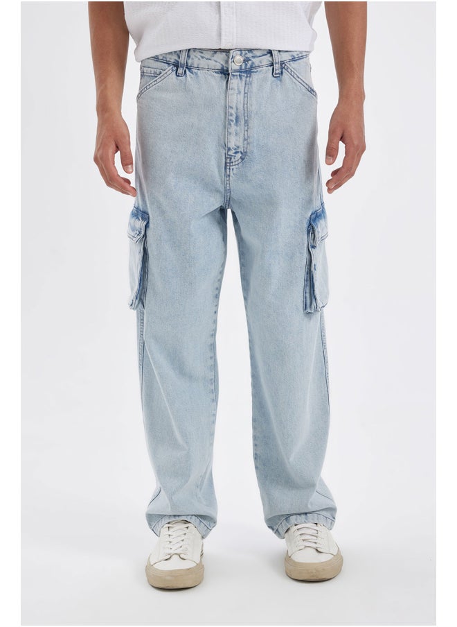 DeFacto Man Baggy Denim Trousers  - Image 1