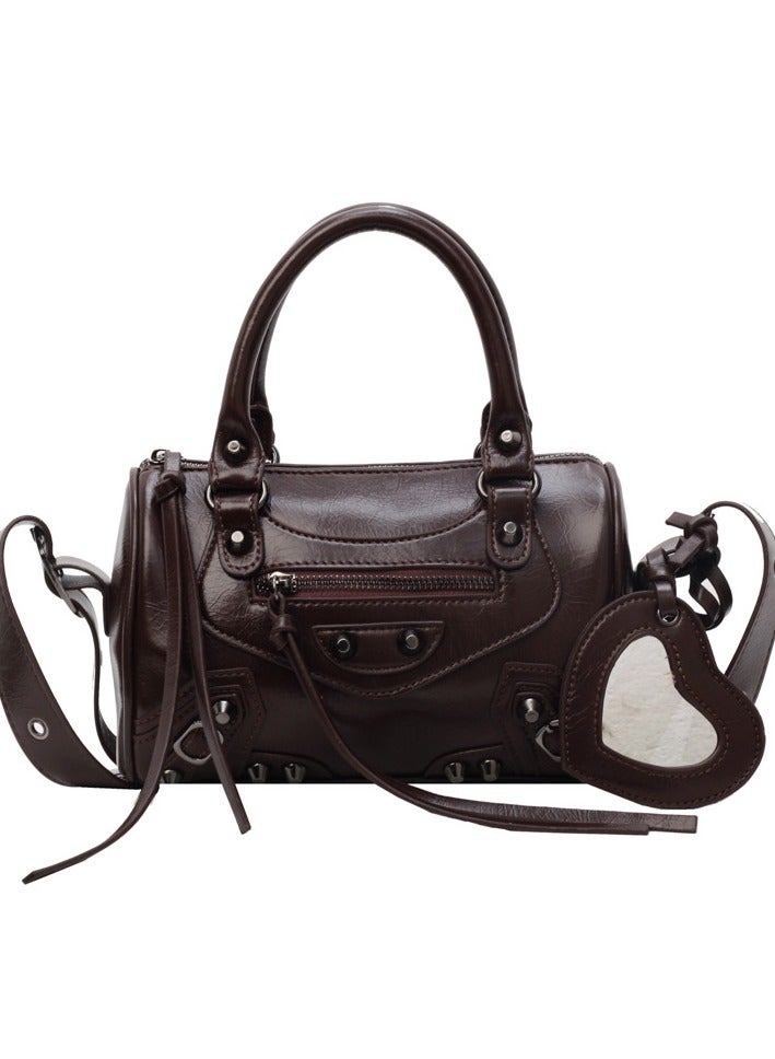 Mark Fairwhale New Fashionable And Minimalist Hand-held Single-shoulder And Crossbody Bag 