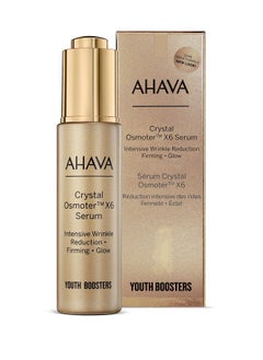 AHAVA AHAVA Crystal Osmoter X6 Serum - Revolutionary Youth Booster & Intense Wrinkle Reduction, Enhances Youthful Glow & Firming, Enriched with Exclusive Blend of Dead Sea Osmoter & Jojoba Oil, 1 Fl.Oz  - Image 2