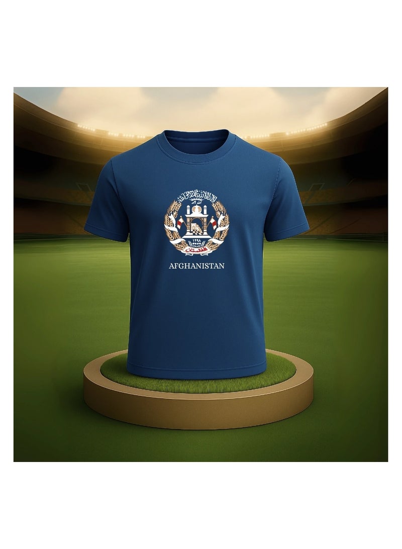 PRINTSHOP4ME Afghanistan Cricket Dry Fit T-Shirt For Men | Lightweight Half Sleeve Round Neck Jersey | Ideal For Sports,Training & Casual Wear - Image 5