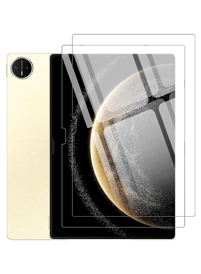 Theodor 2 Pack Screen Protector for Huawei MatePad Pro 13.2 inch 2024 9H Hardness Tempered Glass, Bubble Free Easy Installation, Full Coverage And Anti Scratch Case Friendly- Clear  - Image 1