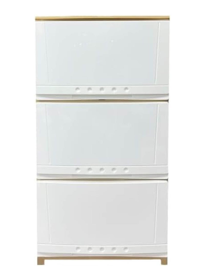 co arma Chest of 3 Drawers Multicolour 42×34×63 cm  - Image 2
