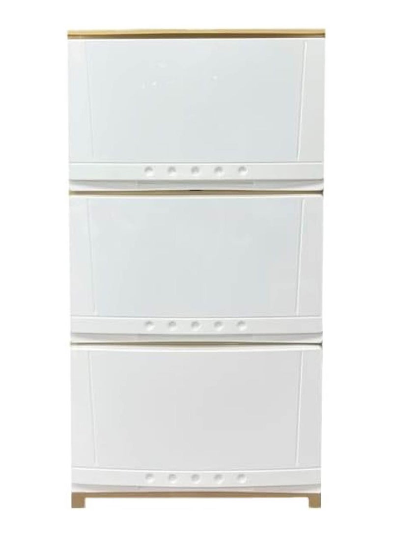 co arma Chest of 3 Drawers Multicolour 42×34×63 cm - Image 3